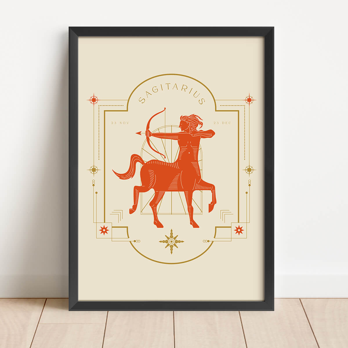 Vintage zodiaku-strzelec thumbnail-image-1