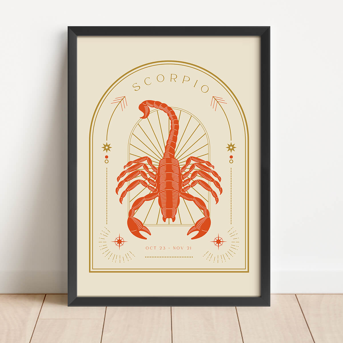 Vintage zodiaku-Skorpion thumbnail-image-1