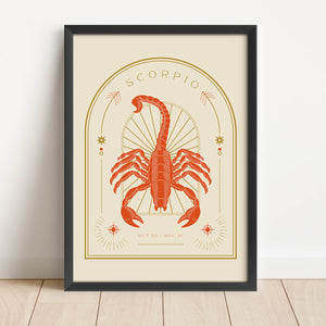 Vintage zodiaku-Skorpion thumbnail-image-1