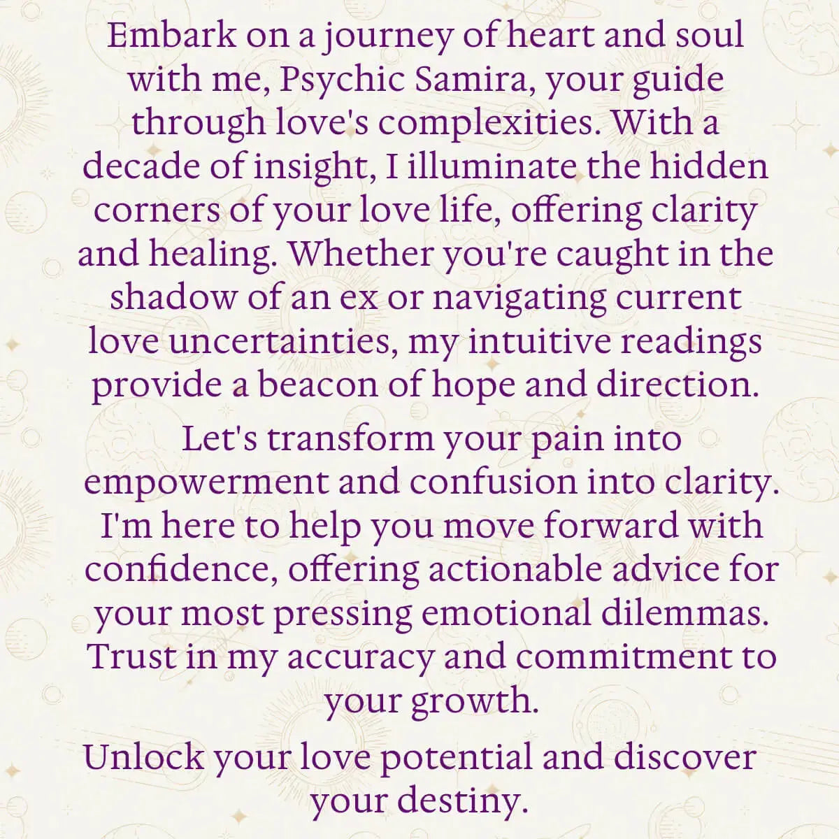 Mini Psychic Reading by Samira thumbnail-image-2